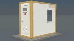 Panel Kabin Wc Güvenlik 135 x 260