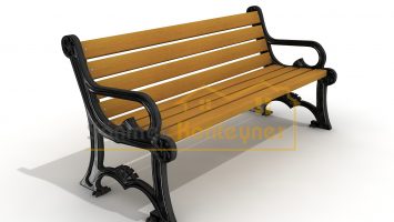 Döküm Ayaklı Bank