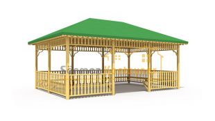 Büyük Ahşap Kameriye