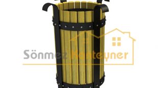 Metal Çöp Kutusu